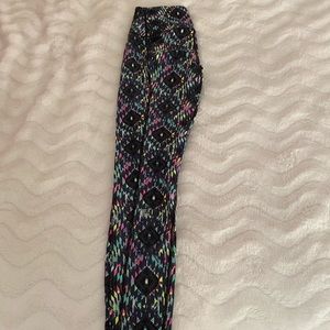 victoria secret workout leggings, size xs